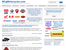 Tablet Screenshot of mcgmotorcycles.com